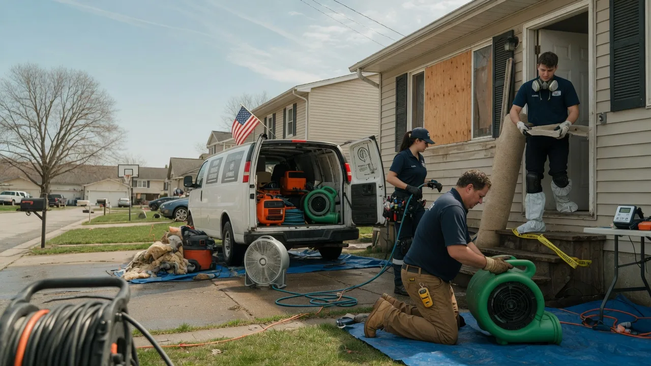 Water Damage Restoration in Montcalm, WV near me
